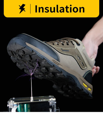 Men's protective shoes, safety shoes, anti smash and anti stab work shoes, insulated shoes, and protective boots