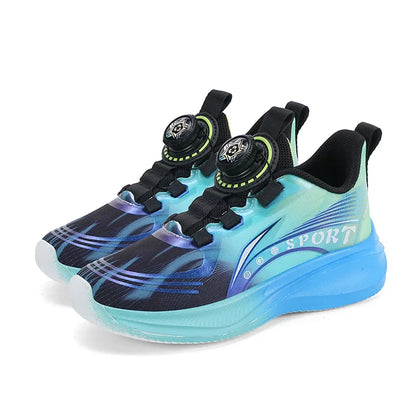 Kids Sneakers Breathable Student Boys Basketball Sports Shoes for Children Outdoor Training Trendy Tennis Size 28-39
