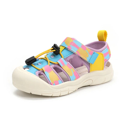 2025 Children's High Quality Close Toe Summer Beach Water Shoes Outdoor School Sport Sandals for Kids Toddler Boys Girls