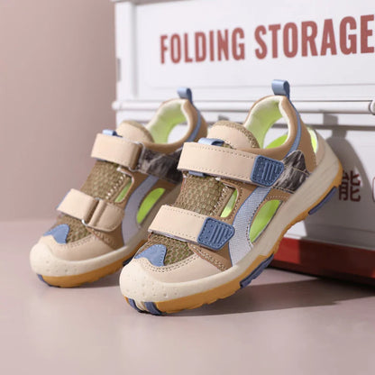 Children Shoes Boys Sandals Summer Shoes Sneaker Luxury Designer Non-slip Sports Casual Flat Boy Sandals Shoes