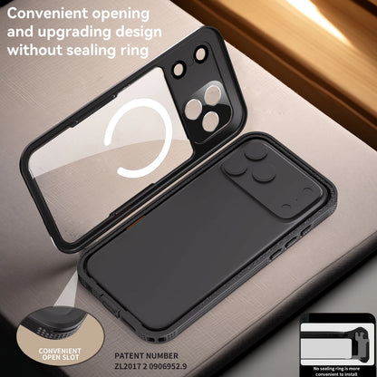 Magnetic Shockproof Dustproof IP68 Waterproof Phone Case for Apple 17Promax/ 17Pro /Air / 17 - Durable Protective Cover