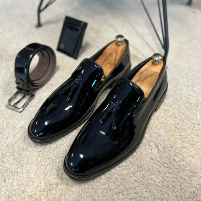 Men's Wedding Party Loafers – Elegant Slip-On Formal Dress Shoes