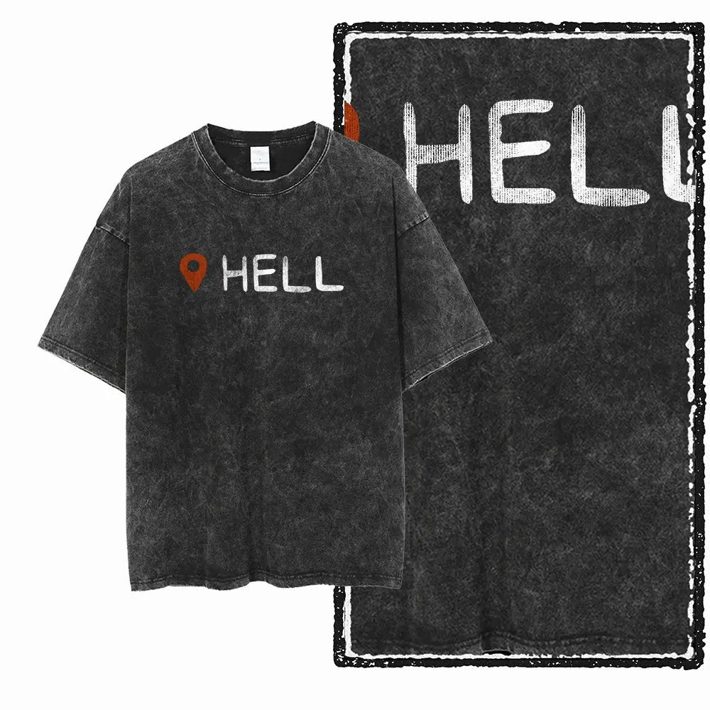 G25 Exclusive Cool Vintage Cotton  Men's COOLMIND Graphic T-shirt | Acid Washed  Streetwear Big Size O-neck men's Tee Tshirt