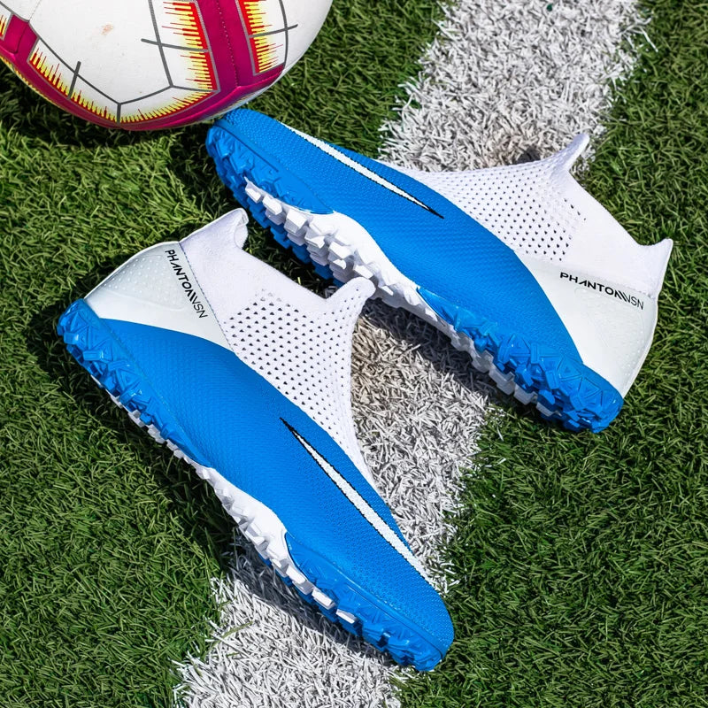 New Men Football Boots High-quality Soccer Shoes Soccer Cleats Professional Turf Training Shoes Ultralight Futsal Match Non-Slip