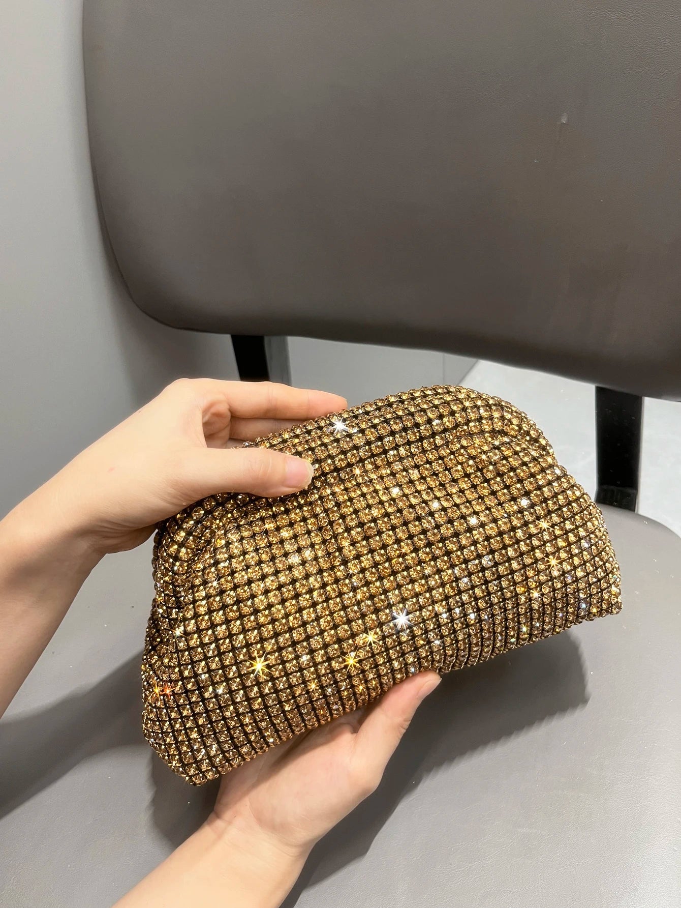 Luxury Designer Rhinestones Clutch Purse Bag for women handle bag Shoulder Bag Purse evening bag banquet bag