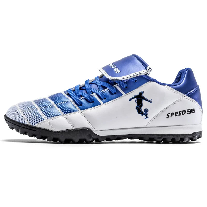 Men Football Boots FG/TF Soccer Shoes Breathable Professional Turf Outdoor Non-slip Long Spikes Adult Training Futsal Sneakers