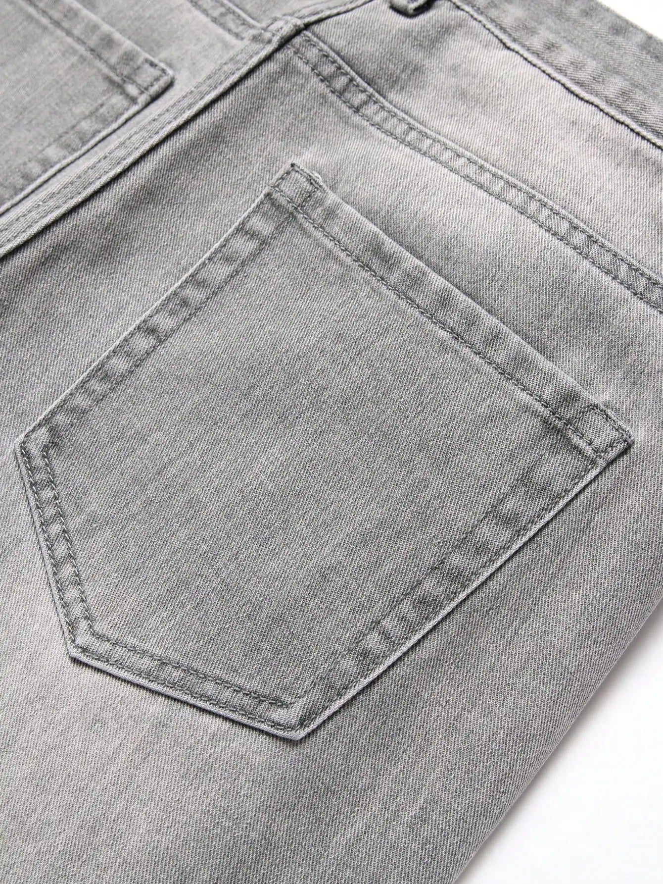 1 Calça Jeans Masculina Slim, Nova Tendência de Festa Estilo Urbano, Jeans com Bolsos, Adequado para Uso Diário de Casais em Todas as Estações