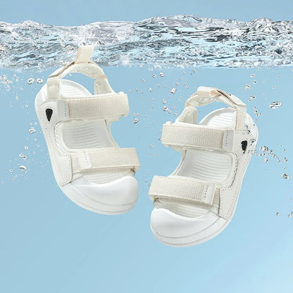 Cheerful Mario Summer Cute Outdoor Sandals for Kids Walking and Travel