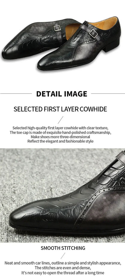 Men's Genuine Leather Loafers Soft & Comfortable Formal Shoes for Office, Wedding, Party Spring & Summer Dress Shoes | Hot Sale