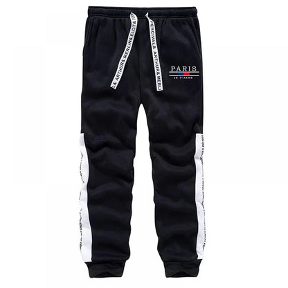 Autumn Winter Mens Tracksuit Print Casual Sweatshirts Sportswear Outdoors Sports Jogging Mens Clothing Single Piece Hoodie Pants