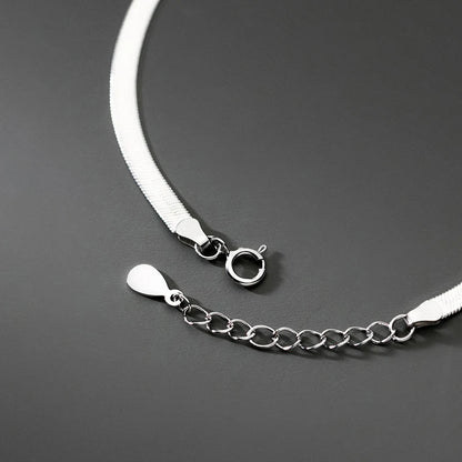925 Sterling Silver Sparkling Snake Chain Bracelet Classic Simple Adjustable Bracelets For Women Party Fine Jewelry Gift