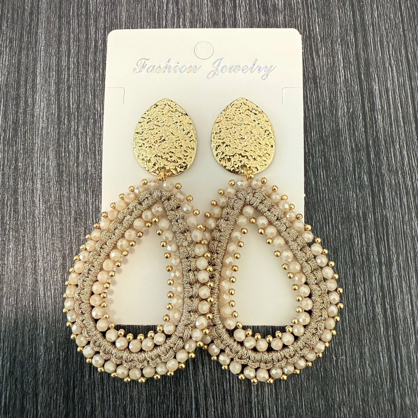 Big Water Drop Shape Drop Earrings For Women Colorful Beads Handmade Threading Crystal Long Earrings Jewelry Gift EA144