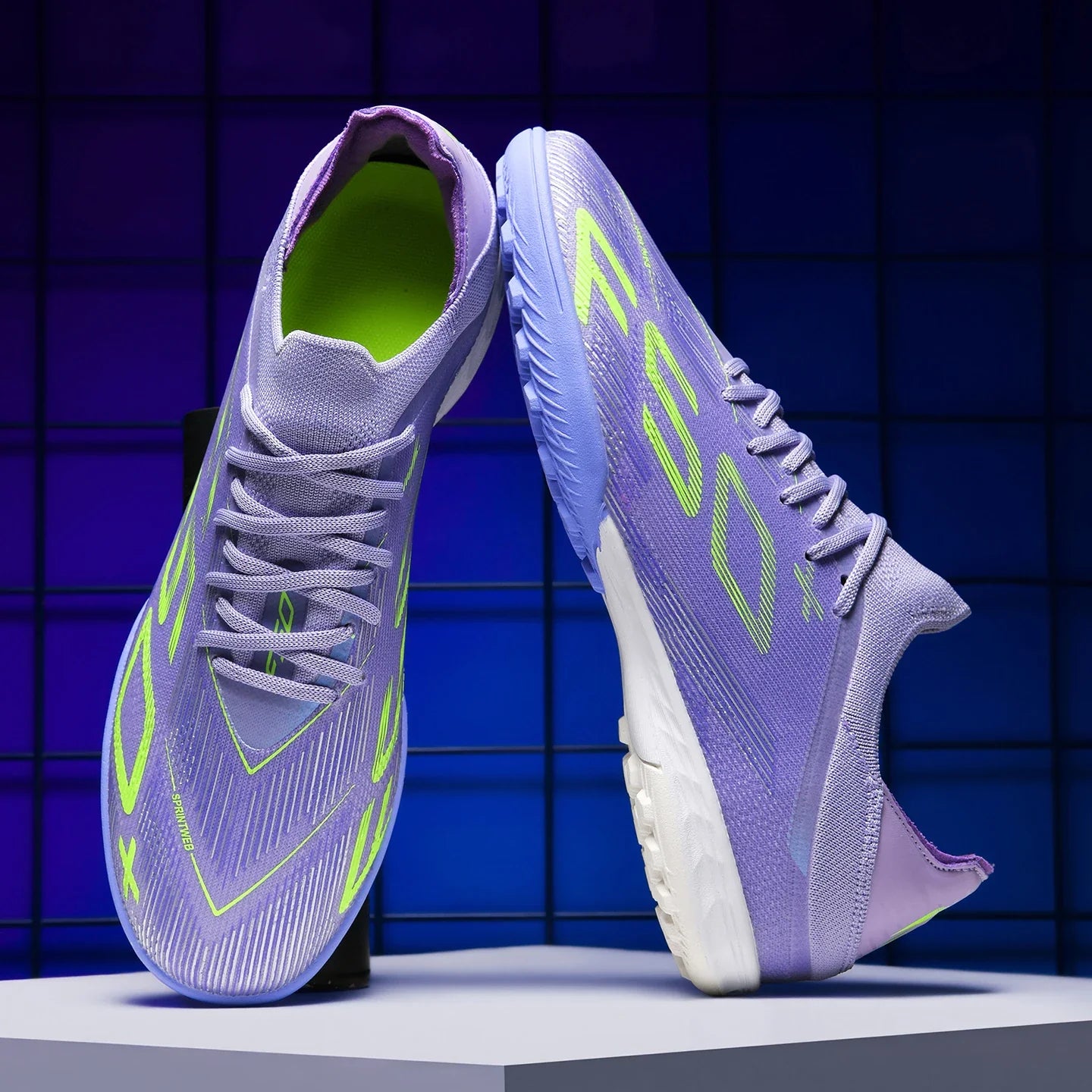 F50+ High Quality Mens Football Boots Boys Training Studded Fast Soccer Cleats Outdoor Non Slip Football Shoes Chuteira Campo