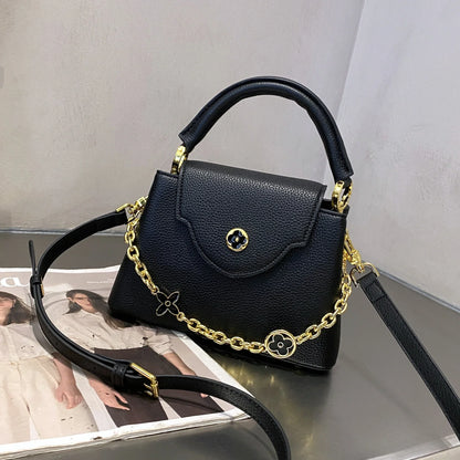 Tote bag 2025 new Himalayan V-shaped portable light luxury single shoulder crossbody bag for women