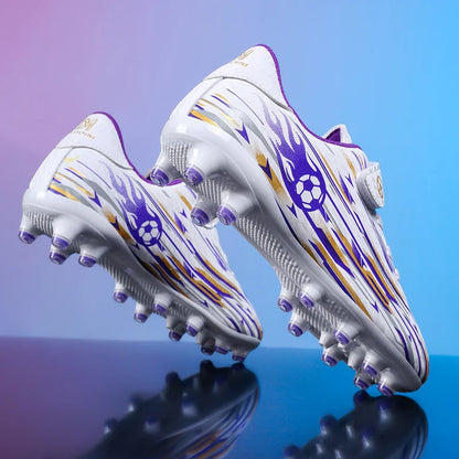New Kids Professional Soccer Shoes Cleats TF Indoor Men Football Field Boots Original Football Society Shoes Grass Training Fast