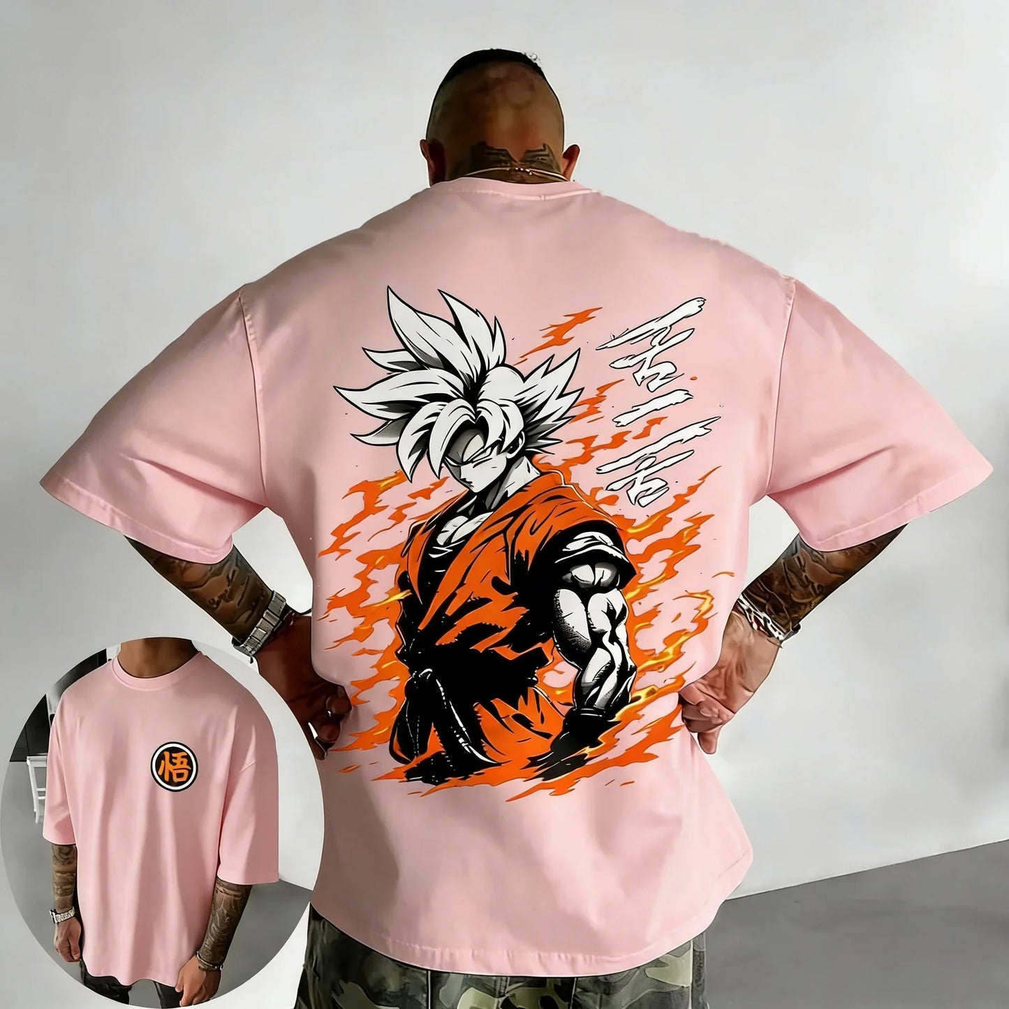 Printed Cotton T-shirt Summer New Men's and Women's Loose Casual Street Trendy Parent Child Top