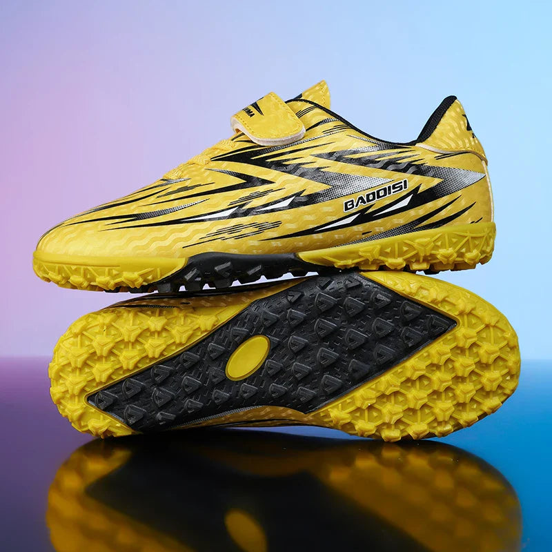 New Kid Professional Football Boots Soccer Shoes Match Boys Sports Shoes Comfortable Sneakers Match Outdoor Non-Slip Unisex