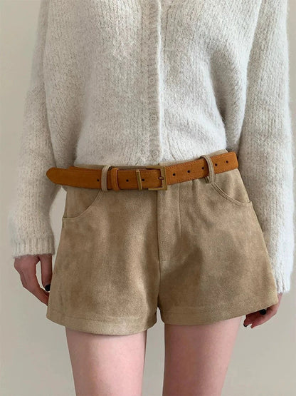New Luxury Double Genuine Leather Belt for Women Jeans Casual Dress Square Alloy Buckle Ladies Trendy Belts Fashion Waistband