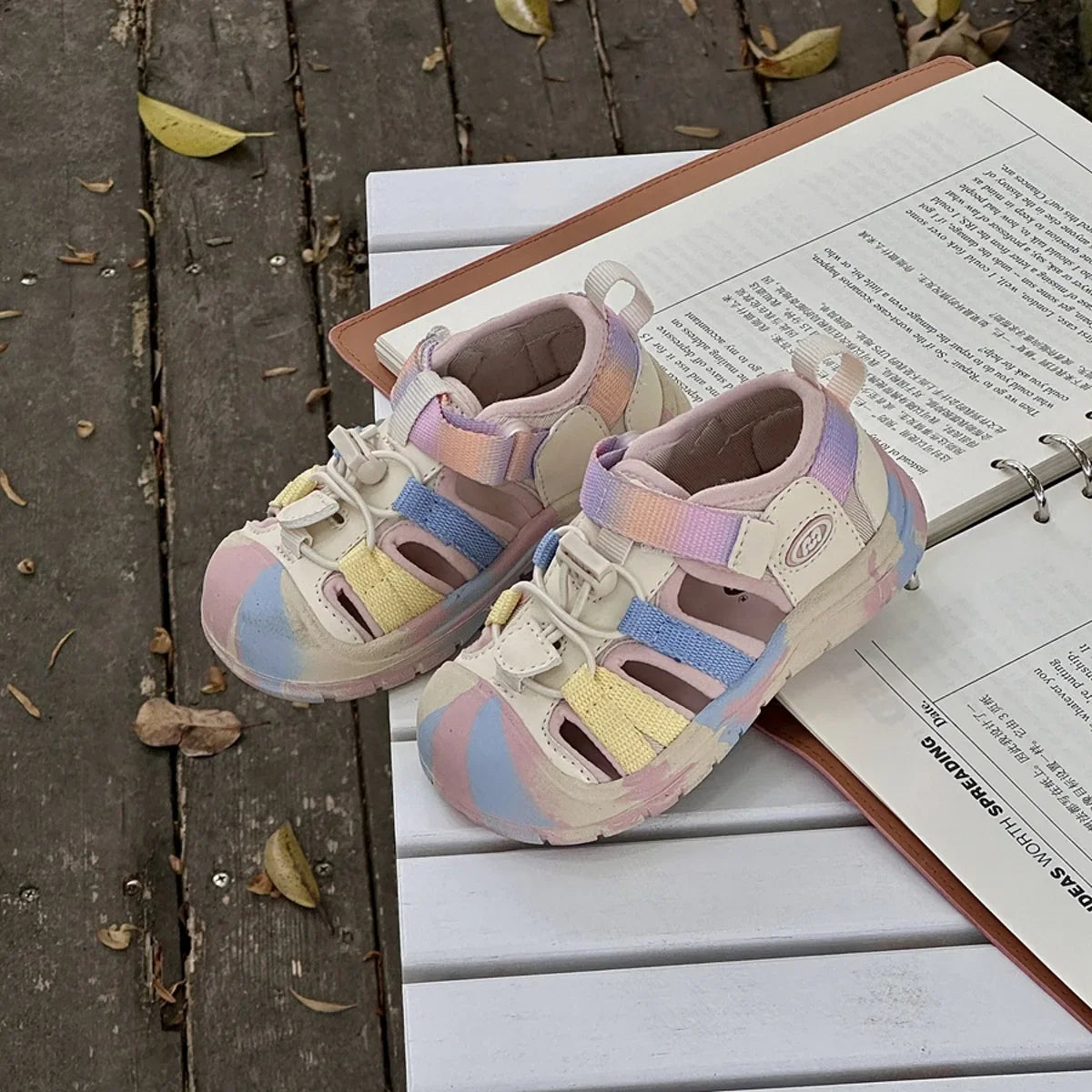 Children Mountain Functional Outdoor Breathable Sports Sandals Summer Baby Candy Color Anti-kick Sandals Boys Girls Beach Shoes