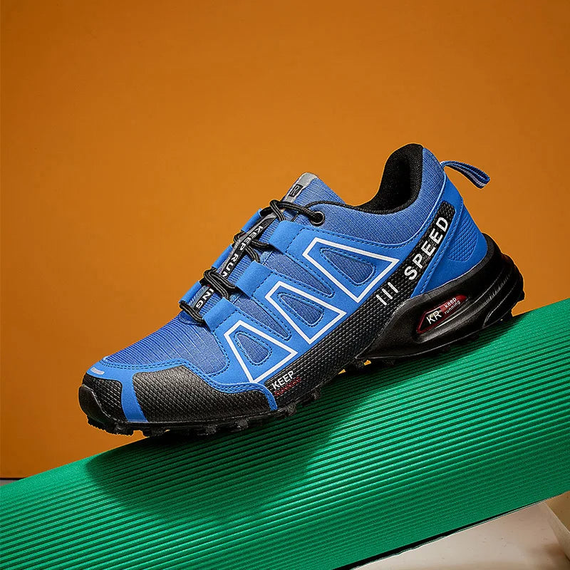 Sapatilha de Trekking Impermeável Masculina, Tênis Esportivo para Excursão, Tênis de Trekking de Amarrar, Sapatilha de Trekking Feminina, Tênis Tático Antiderrapante para Caça