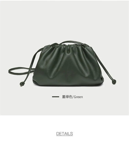 Soft Pu Leather Women Shoulder Bag High Quality Small Cloud Crossbody Bags for Women Fashion Female New Handbags Messenger Bags