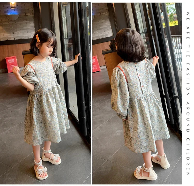 Girls' Shiny Cool Rhinestone Bowknot Children's Sandals 2023 Summer Open-toe Versatile Kids Fashion Back Zipper Casual Shoes New