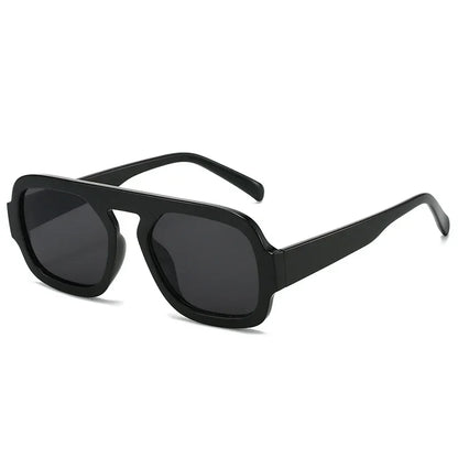 Retro Square Sunglasses Women Fashion Brand Design Gradient Shades UV400 Men Punk Sun Glasses