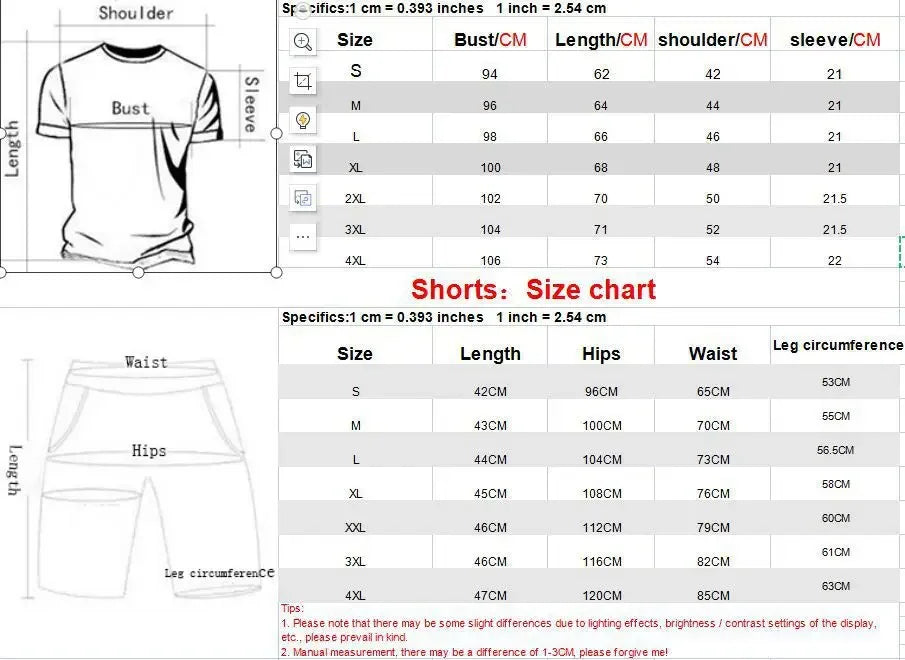men's two-piece sportswear short sleeved T-shirt and pants set running and fitness sportswear summer