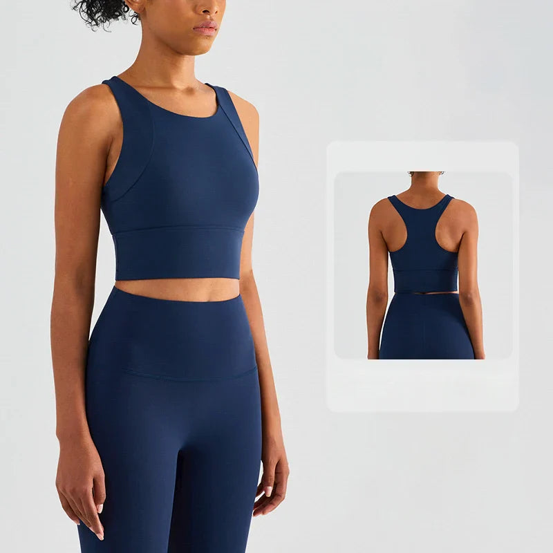 High Elastic Women's 2 Piece Yoga Set with Sports Bra and Leggings High Stretch Pants Bra with Coaster Women's Sports Suit👚