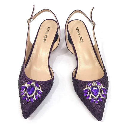 Italian Hollow Design Women Shoes Matching Bag in Champagne Color Mature African Ladies Comfortable Sandals for Party
