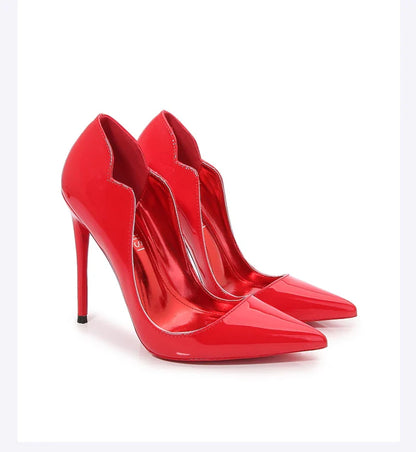 Sapatos Femininos de Salto Alto Fino, Bico Fino, Salto Agulha, Modelo Francês, para Balada Europeia e Americana, Cor Preta, para Dançar, Calçados Femininos