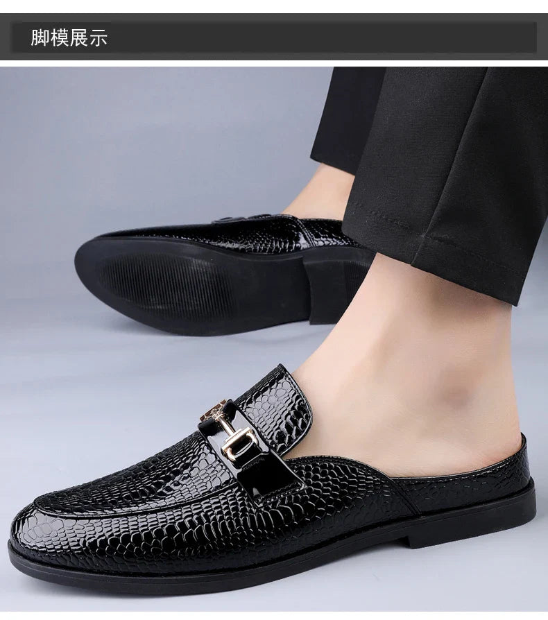 Men's shoes four seasonal new fashion outdoor leather shoes comfortable soft soles non slip lightweight plus size casual shoes