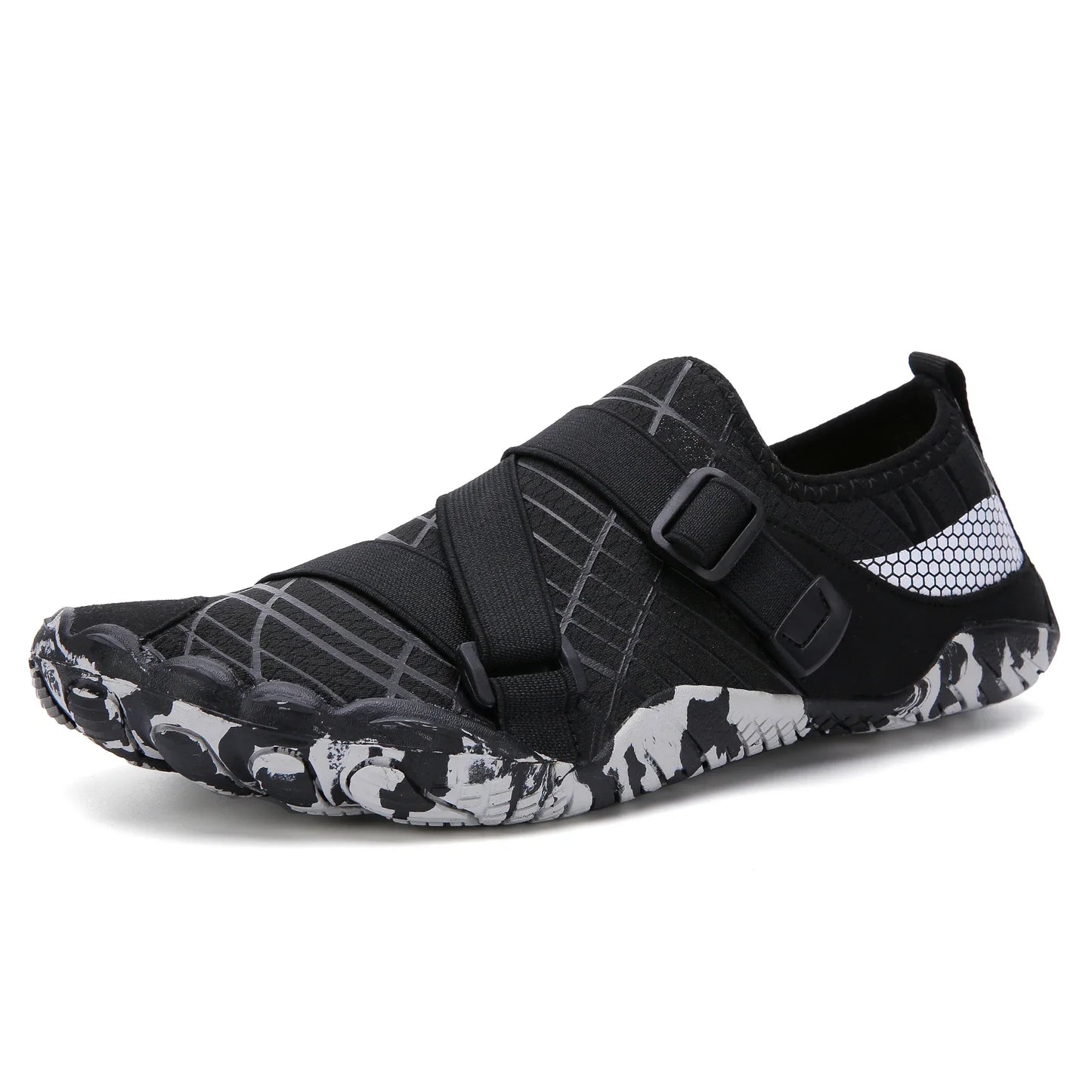 Men's Elastic Aqua Shoes Breathable Women Outdoor Wading Sneakers Quick Dry Water Shoes for Diving Swimming