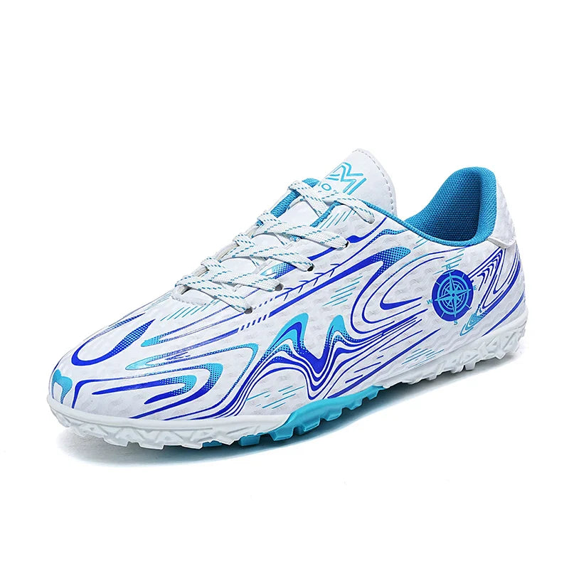 Men's football shoes with stud pattern for men, women, children, boys, teenagers, sports sneakers, outdoor training shoes