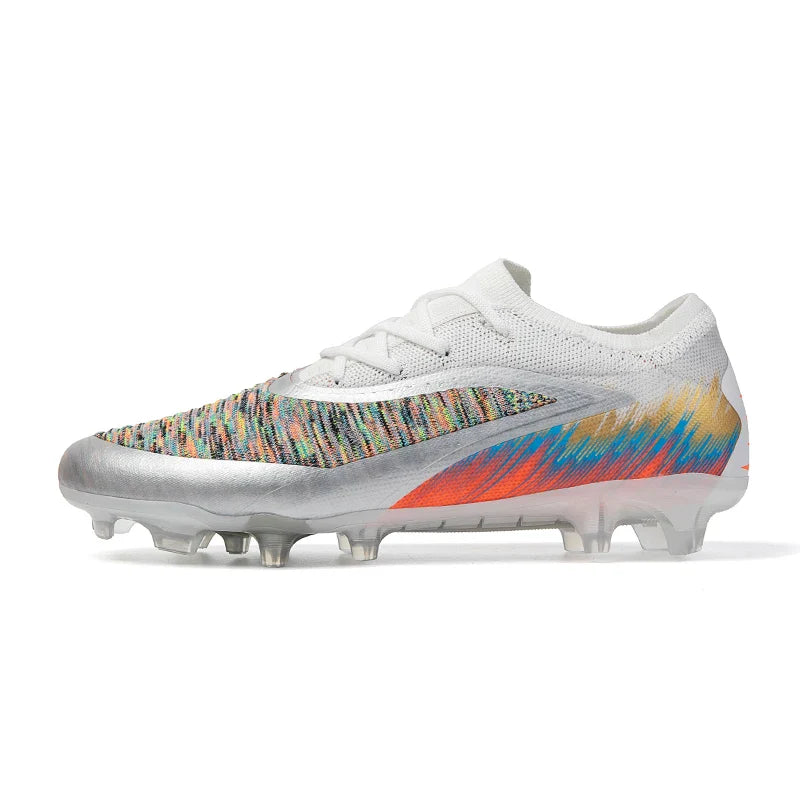 New Men Soccer Shoes Cleats Women Professional Football Boots Training Outdoor Durable Firm Ground Lightweight Adult Rugby