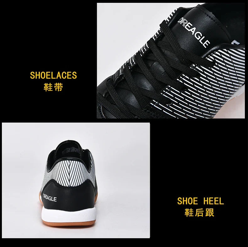 Hot Sale Youth Long Nail Soccer Shoes Children Students Large Size Broken Nail Soccer Shoes Unisex Training Shoes 35-45#