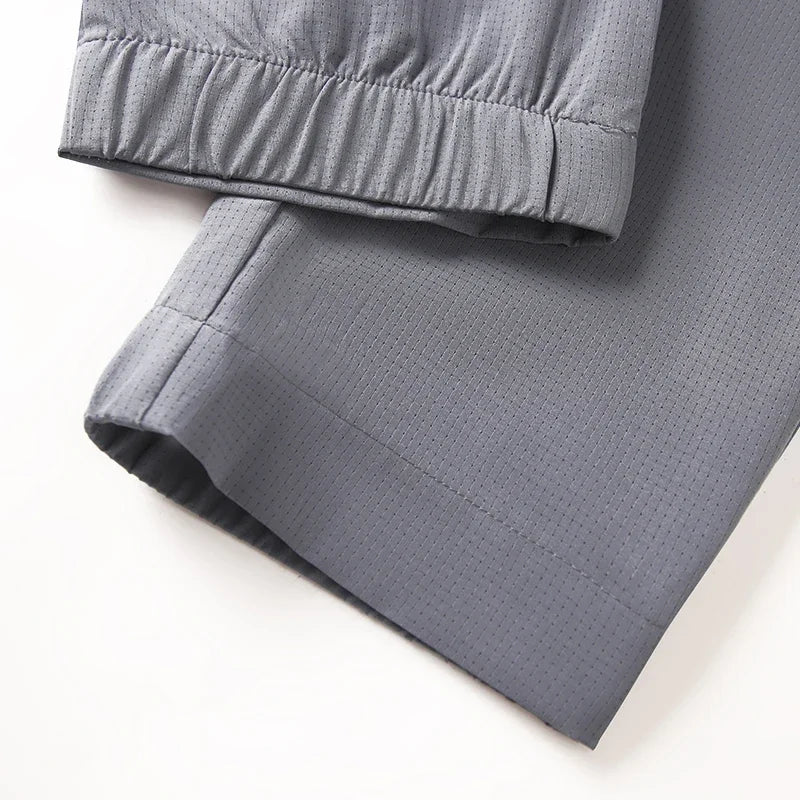 Autumn and winter new sports pants men, breathable casual fitness pants, outdoor running basketball fast dry pants