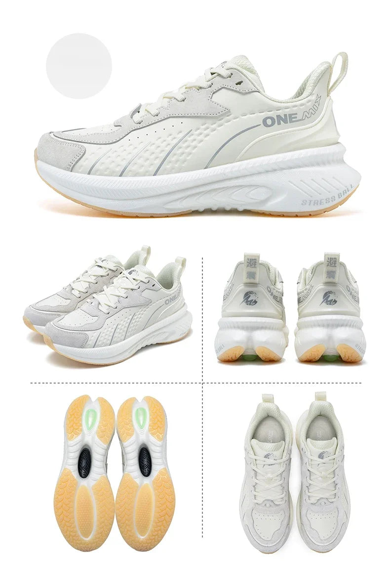 Winter Running Shoes for Men Leather Warm Sport Shoes Wear-resistant Female Jogging Training Shoes Black Walking Sneakers