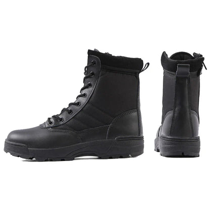 Men's Boots 2026 New Tactical Boots Special Force Desert Combat Boots Men Work Shoes Outdoor Hiking Ankle Boots