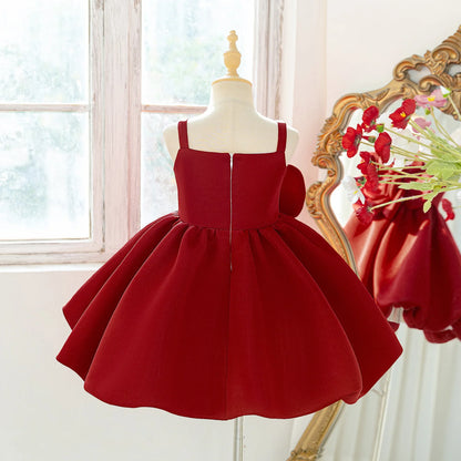 Vestido de verão com flores para festa de casamento para meninas, elegante, para damas de honra, aniversário, princesa, baile de formatura, fantasias de Natal para meninas