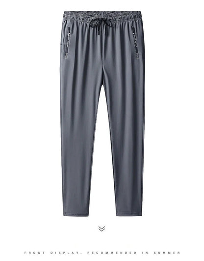2025 Summer New Men's Fashion Casual Stretch pants plus size 's sports pants quick drying men's pants jogging pants sportswear