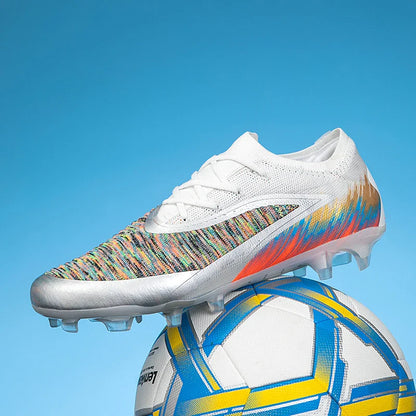 New Men Football Boots Training Ultralight Outdoor Drop Shipping Soccer Shoes Cleats Shoes Soccer Long Spikes FG Non-Slip