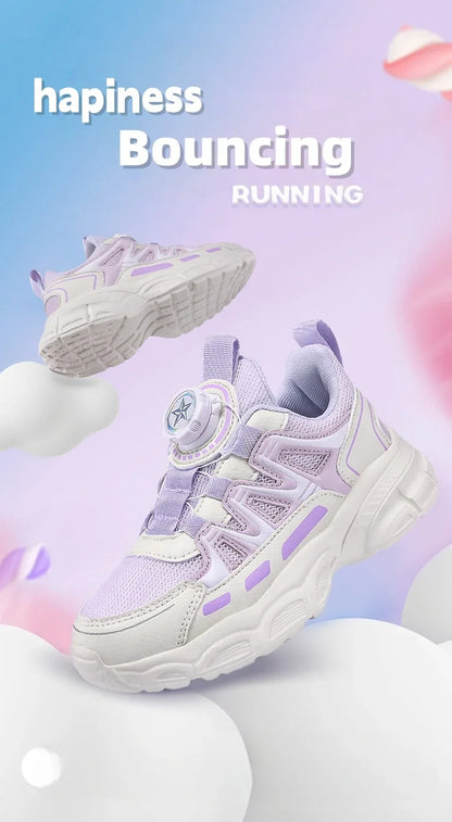 Spring and autumn children's shoes girls' school students leisure sports running shoes basketball children outdoor tennis shoes
