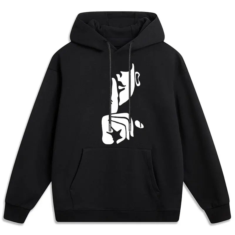 Men's Plus Size Sweatshirt 110-185KG Comfortable Cotton Casual Hoodies Autumn Winter Daily Outdoor Travel Tops Male Clothing