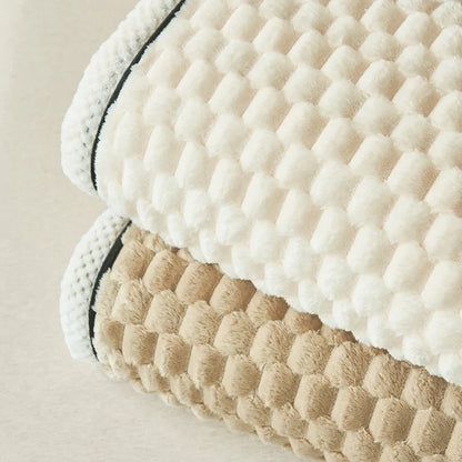 Tortoiseshell Velvet Thermal Blanket 150x200cm - 3D Textured All-Season Throw for Bed Sofa, Soft Fluffy Large Size Home Decor