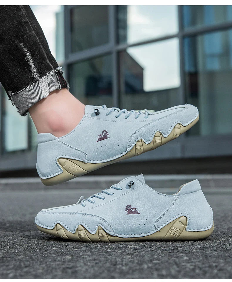 Men's shoes four season new plus size casual shoes fashion low-top soft sole breathable outdoor shoes men's sports walking shoes
