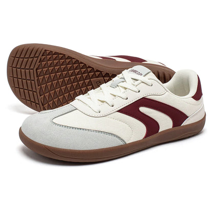 Barefoot Wide Toe Sneakers Unisex Zero Drop Minimalist Canvas Shoes Non Slip Lace Up Walking Sneaker