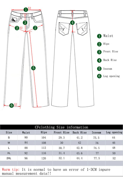 Men's Spring Blue Retro Washed Baggy Cargo Jeans Summer Male Multi Pocket Straight Tube Work Clothes Winter Denim Pants Clothes