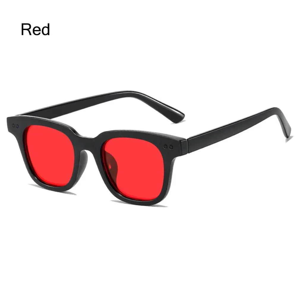 New Vintage Ocean Lens Sun Glasses Cycling Sunglasses for Men Women Fashion Square Frame Sunglasses UV Protection Eyewear Shades