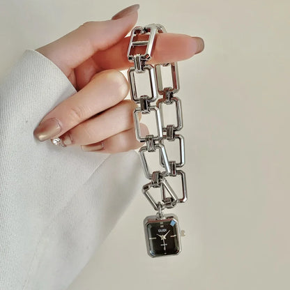 Women Quartz Watch Bracelet Square Dial Quartz Analog Women's Watches Ladies Wristwatch Elegant Female Clock Montre